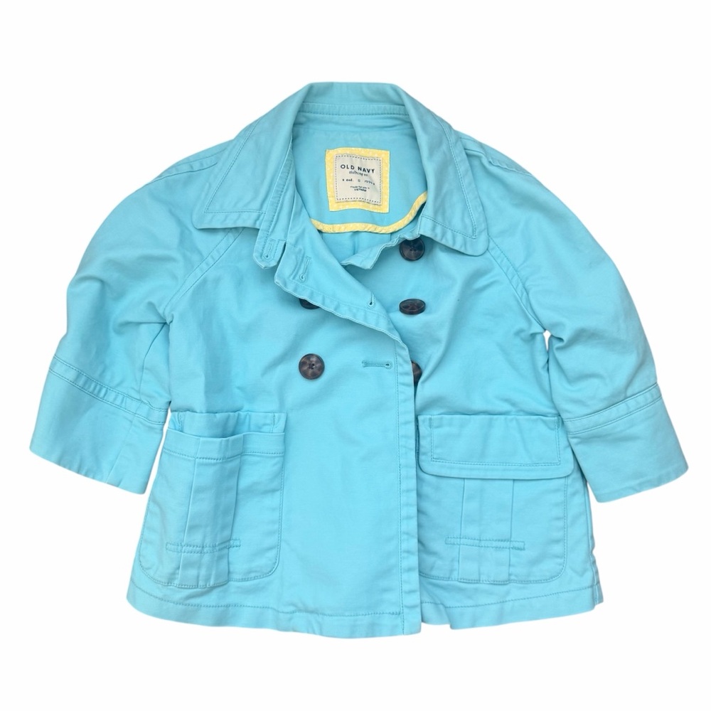 Old Navy Kids Turquoise Pea Coat
